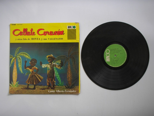 Lp Vinilo Bovea Y Sus Vallenatos Callate Corazon Col 1975