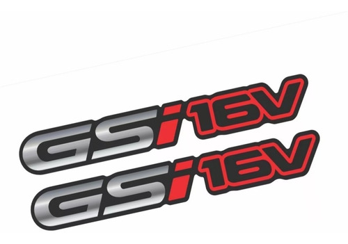 Adesivo Chevrolet Corsa Gsi16v Emblema Resinado Crgsi02 Fgc