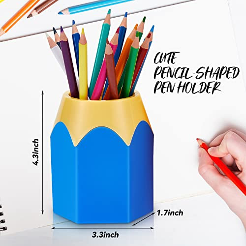 Porta Lápices En Forma De Lápiz 4 Piezas Organizador De Alma