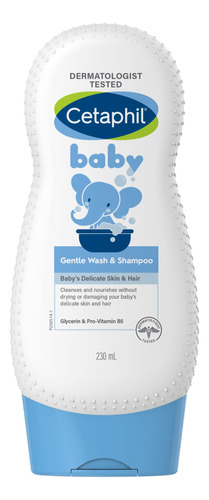 Cetaphil Baby Wash & Shampoo 7,8 Onz Ca - mL a $152