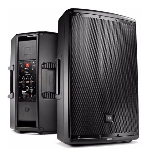 Caixa de som JBL Eon615 portátil com bluetooth preta 100V-120V
