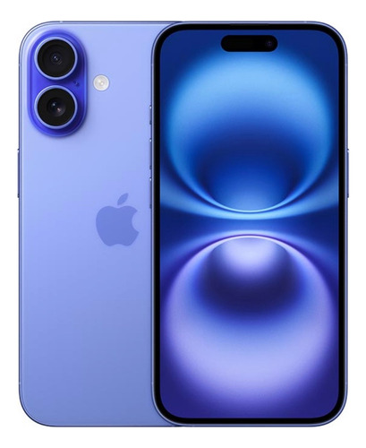 Apple Iphone 16 (128 Gb) Ultramarino/sellado +glass+funda Azul
