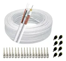 Comprar Kit P\u002F Instalação 8 Câmeras C\u002F Cabo Cftv  E Conectores