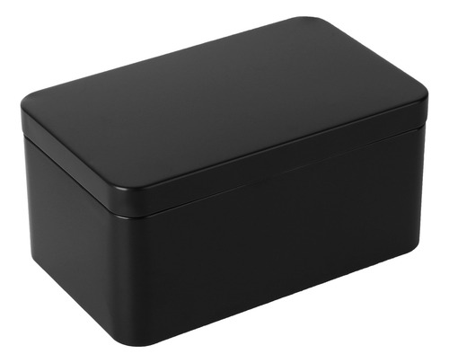 Caja Rectangular De Hojalata, Miniportátil, Para Guardar Hoj