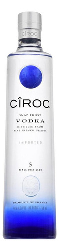 Pack De 2 Vodka Ciroc Snap Frost 750 Ml