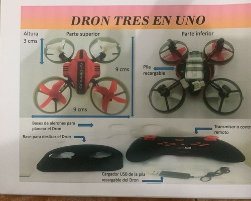 Dron Tres En Uno L6082 Air Genius