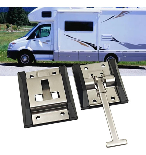 4 Suporte De Captura Para Rv, Trava Para Porta De Entrada Em