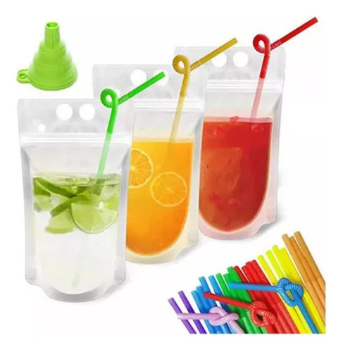 Sacos Transparentes Para Suco Zs100 Sacos Para Suco