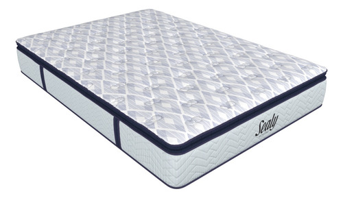 Colchón Sealy Turner King Size Gel, Visco Gel + Box