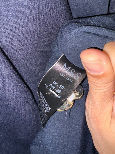 Blazer Mark And Spencer Importado Talle 10 Uk M Saco Mujer