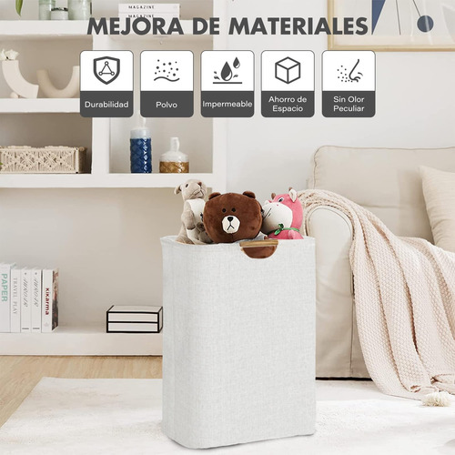 Cesto Ropa Sucia Plegable 60l Canastos Organizador Ropa