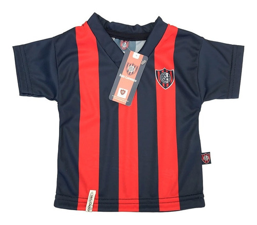 Imagen 1 de 7 de Camiseta Bebe San Lorenzo Licencia Oficial