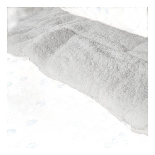 Plumón Cama Rosen Freya Sherpa King Gris/azul