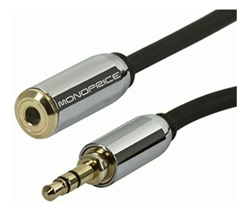 Monoprice 110149 12-feet 3.5mm Extension Cable For Mobile