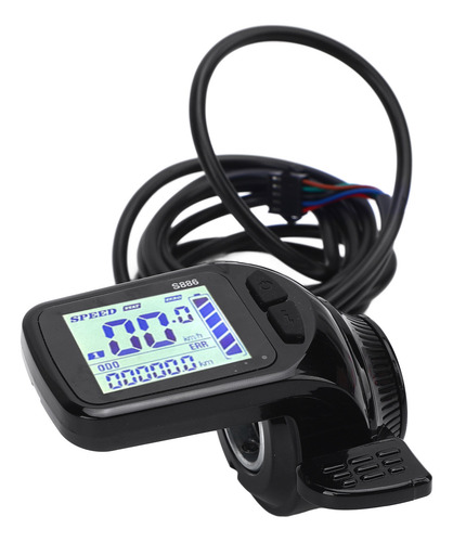 Velocímetro Con Pantalla Lcd Para Scooter, Acelerador, Pulga