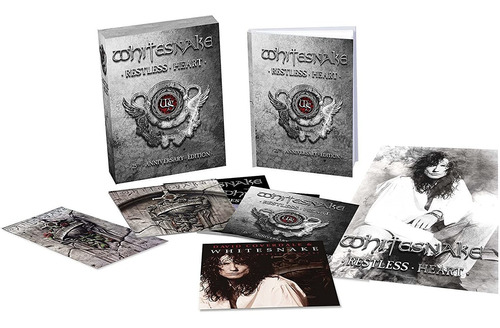 Whitesnake Restless Heart Deluxe Box Set   4 Cd + Dvd 