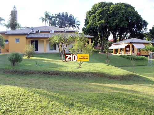 Imagem 6 de 30 de At: 5100,00 M2 - Ac: 650,00 M2 - Magnifica Chacara, Condominio Residencial Polaris - Casa Completa - Casa De Campo - Indaiatuba/sp Z10 Imoveis - Ch01732 - 33614777