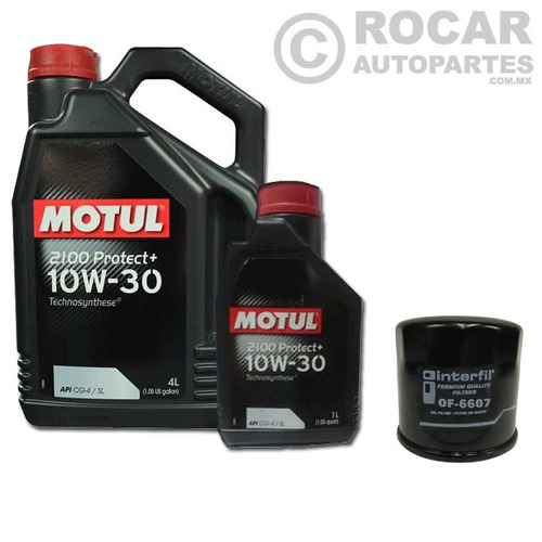 Filtro Y Aceite Sintetico Motul Nissan Rogue 2.5 L4 08-14