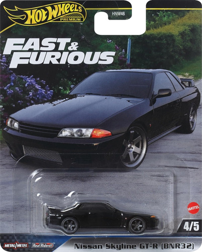 Nissan Skyline Gt-r R32 Rapido Y Furioso Hot Wheels Premium