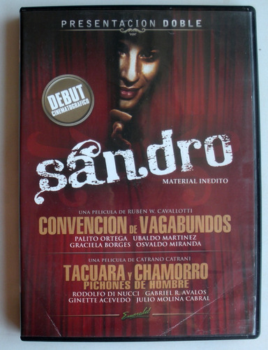 Dvdx2 - Sandro - Convencion De Vagabundos/tacuara Y Chamorro