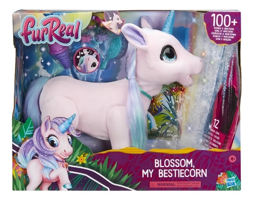 Furreal Unicornio Blossom Mi Mejor Amiga Interactiva Hasbro Color Rosa