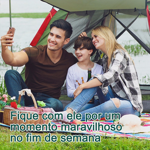 Imagem 7 de 7 de Barraca Camping Acampamento 4/5 Pessoas Grande Varanda