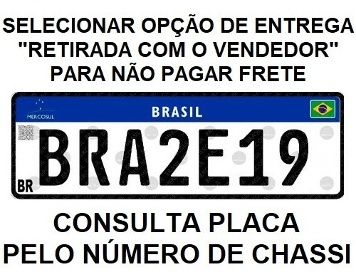 Consulta Placa Pelo Número De Chassi