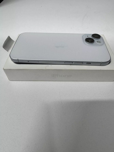Apple iPhone 15 (128 Gb) - Azul 90% Condición De Batería Applecare Hasta Dic. -12- 2025 (Usado)