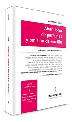 Abandono De Personas Y Omision De Auxilio - Brond, Leonardo 