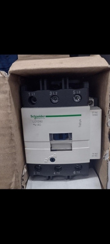Imagem 1 de 3 de Contator Tripolar Lc1d80f7 Novo Na Caixa