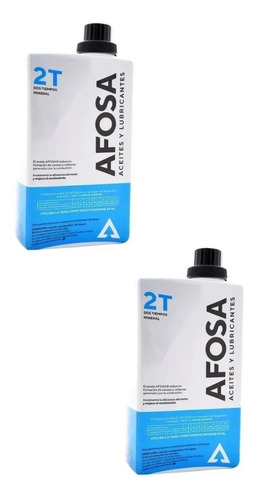 2 Litros  Aceite Afosa Motor 2 Tiempos 2t Mineral