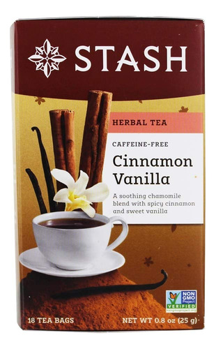 Stash Tea Premium - Té De Hierbas- 18 Unidades, 25g Netos