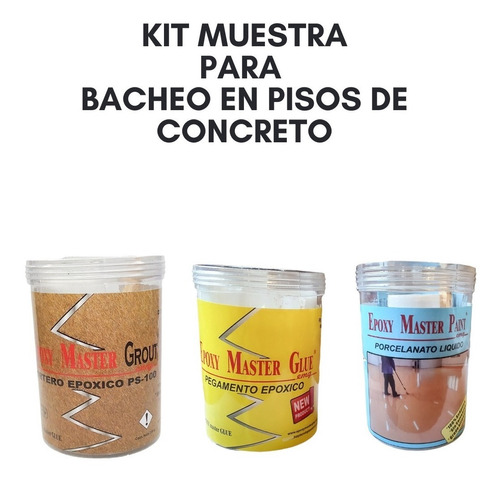 Kit Muestra Para Bacheo