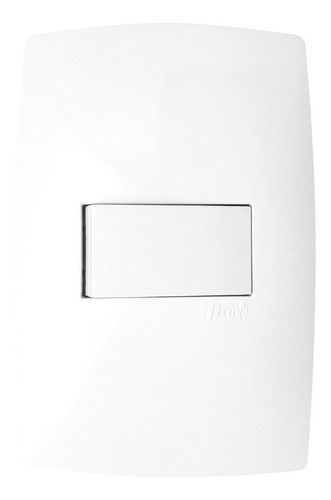 Interruptor Simples 10a 4x2 Home Branco Horizontal Blux