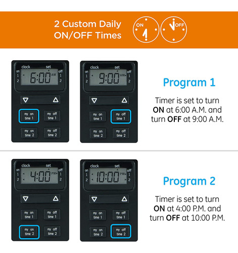 Temporizador Digital Para Interiores Mytouchsmart Plug-in
