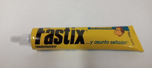 Imagen 5 de 8 de Sellador Sintetico Fastix Antihongos Transparente De 100 Grs