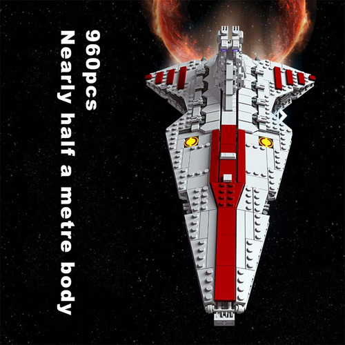 Lalakis Star Destroyer Builder Block Setsi-fi Spaceship Cons