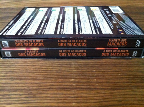 Box-planeta Dos Macacos-6 Dvds