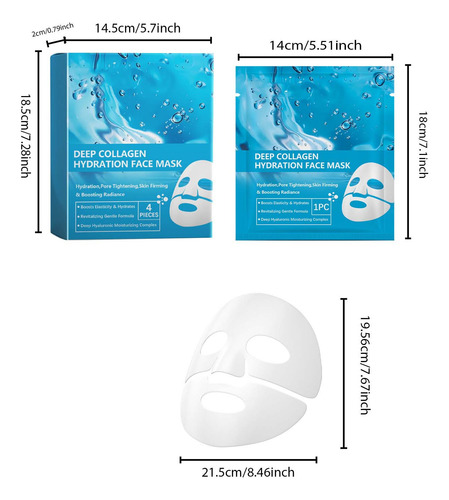 Mascarilla Facial Hidratante Para Aliviar Las Arrugas En U M