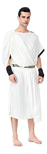 Disfraz De Toga Corta Para Hombre De Casa Colorida, Disfraz