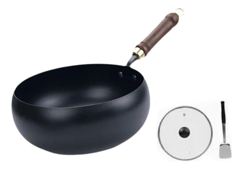 Sartén Wok De Hierro General Con Mango Desmontable,