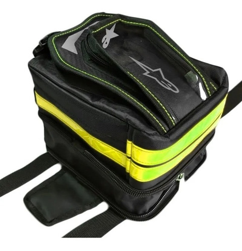 Maleta Tank Bag Moto Porta Celular Casco Expandible Tail Bag