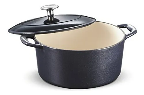 Tramontina 80131-038ds Enameled Cast Iron Covered Round Dutc