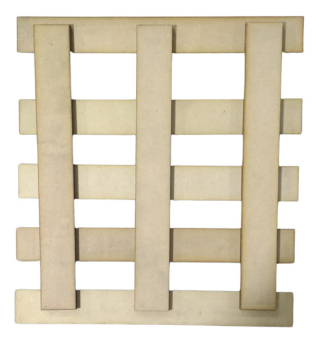 Listón De Madera 5 Mm Para Artesanía 28 X 3,5cm X 10