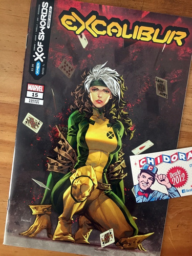 Comic - Excalibur #15 Kael Ngu Variant Rogue Cover