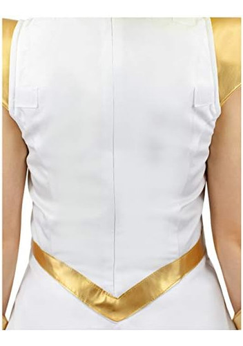 C-zofek Power Princess Shera Vestido De Cosplay Con Capa Roj