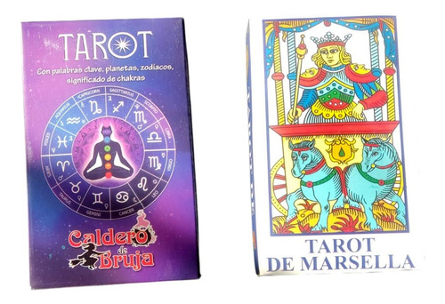 Tarot Rider Con Libro + Tarot Masella Con Libro Español