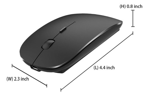 Ratón Bluetooth Recargable Klo Para Ratón Inalámbrico Para (