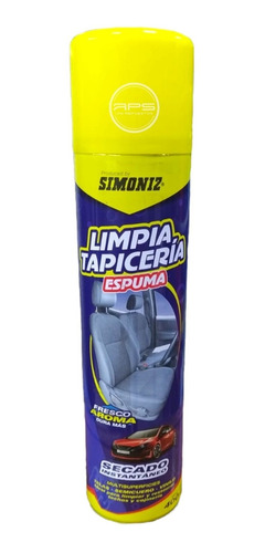 Limpia Tapiceria Espuma Secado Instantaneo  Simoniz  400ml