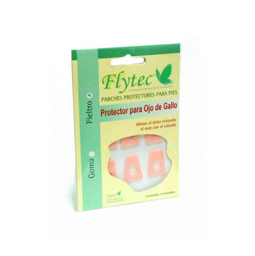 Imagen 1 de 5 de Protectorres Para Ojos De Gallo X6 Adhesivos (3 Unidades)